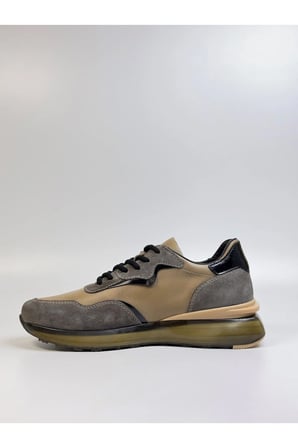Premium Hakiki Deri Erkek Sneaker | İthal Hava Tabanlı
