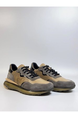 Premium Hakiki Deri Erkek Sneaker | İthal Hava Tabanlı