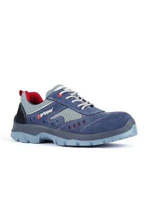 Mekap Gripper GPR-72 S1 SRC - Hakiki Süet Deri Kompozit Burunlu Yazlık Spor İş Ayakkabısı (Hafif ve