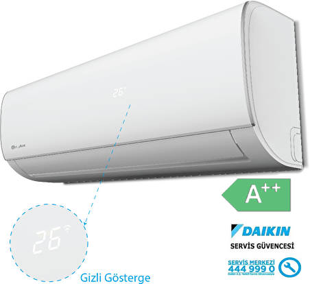 Daylux DTXN50U 18000 Btu/h A Enerji Sınıfı R4 10A İnverter Duvar Tipi Klima