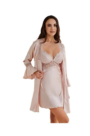 Kadın 6'lı Saten Hediyelik & Çeyizlik Set D1.01.LL.02.016