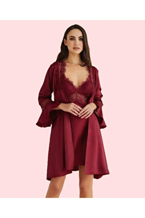 Kadın 6'lı Saten Hediyelik & Çeyizlik Set D1.01.LL.02.016