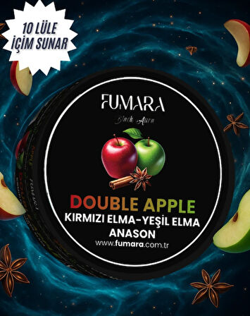 Fumara Double Apple Marmelatı 200gr. Kırmızı Elma-Yeşil Elma-Anason