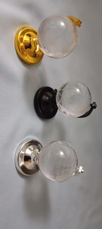 Küçük Boy Dünya Işıklı Kristal Cam Küre