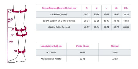 Duomed Dizüstü Varis Çorabı - CCL2 - Burnu Açık - Bej - Medium
