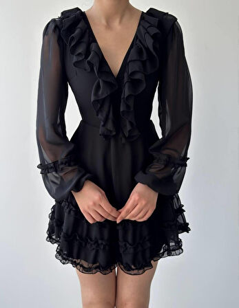 Osıes Fırfırlı Elbise