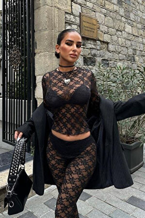 Janice Dantel Crop Takım 9752-08