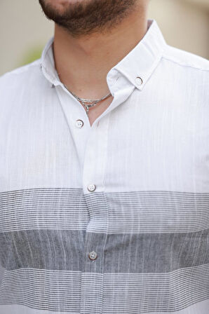 Erkek Desenli Kısa Kollu Gömlek