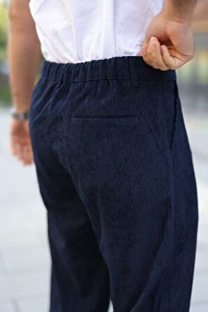 Erkek Kadife Baggy Pantolon