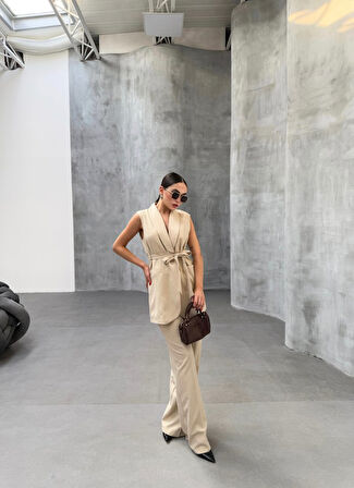 Cura Yelek Pantolon İki̇li̇ Takim