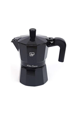 Durnes Moka Pot 3 Cup Siyah 150 Ml