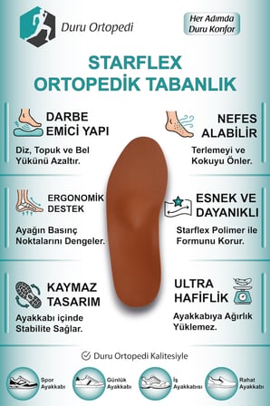 Starflex Ortopedik Tabanlık (1 Çift)