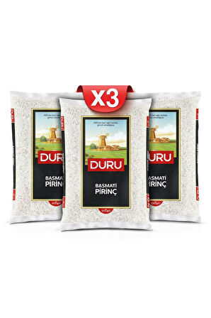 Duru Basmati Pirinç 1000 gr x 3 Adet