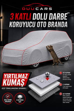 FORD KUGA 3 Katlı Dolu Darbe ve Güneş Koruyucu Oto Branda