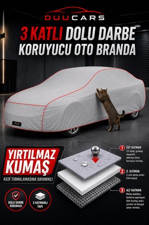 ALFA ROMEO SPRİNT 3 Katlı Dolu Darbe ve Güneş Koruyucu Oto Branda