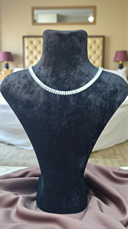 VividCharm Su Yolu Çelik Kolye