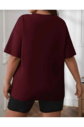 MALKOÇBEY BASKISIZ OVERSİZE UNİSEX BASİC T-ŞHİRT