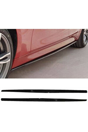 Audi 80 F30 Düz Model Yan Marşpiyel Piona Black