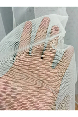 Düz Sade Grek 3 Kat Pileli Tül Perde