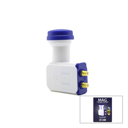 Rose Mag Uydu Unıversal Twin 0.1DB 3D 2'li Full Hd Lnb