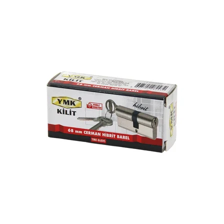 Yuma YMK-B68HS Cerman Barel 68mm 3 Anahtar Hibrit Ambalaj Nikel Saten