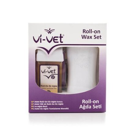 Vi-Vet 2 Adet Roll-On Kartuş ve Ağda Isıtıcı Set