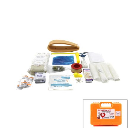 Super-Bag ASR-5015 İlk Yardım Seti Büyük Fırst Aıd Kıt Plastik Çantalı
