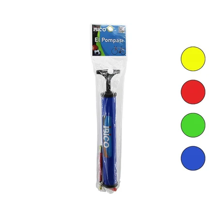 İbico İ18-045 El Pompası 28cm Mini Bisiklet Top İğne Pompa Hortum Uç