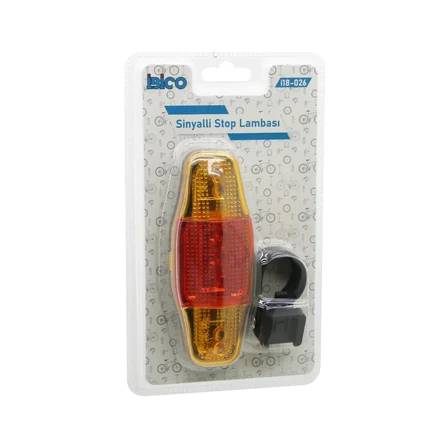 İbico İ18-026 Bisiklet Pilli Sinyalli Stop Lambası