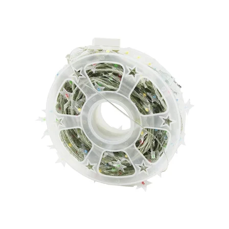Alaska SDR-LED-50B Şerit LED ve Dekor Lamba 50mt Fişli Kar Tanesi Fonksiyonlu RGB