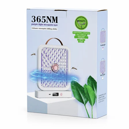 Hasuba HS-371 UV Işıklı Sinek Kovucu USB Şarjlı Asma Aparat Dijital Ekran Sessiz Çalışma