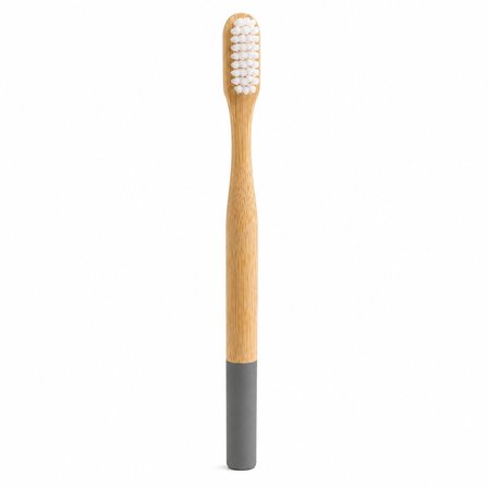 Urve Wenken UR-3684 Diş Fırçası Ahşap Bambu Gri Sap