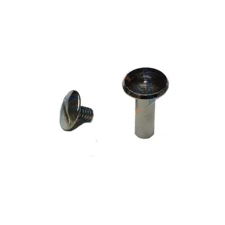 Cntma Cilt Menü, Katalog, Kartela Vidası, 13mm - Nikel, 1 Adet