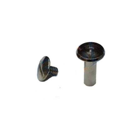 Cntma Cilt Menü, Katalog, Kartela Vidası, 6 mm - Nikel, 1 Adet