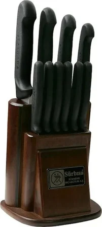 Sürbısa 61501 - Sürmene Mutfak Bıçağı Seti - 10'lu Set