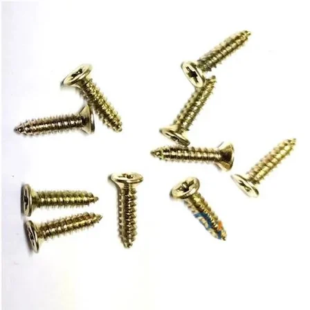Cntma Klips, Menteşe, Ayak, Ağaç, Sunta Vidası 2,2x9,5mm - Sarı 1000 Adet
