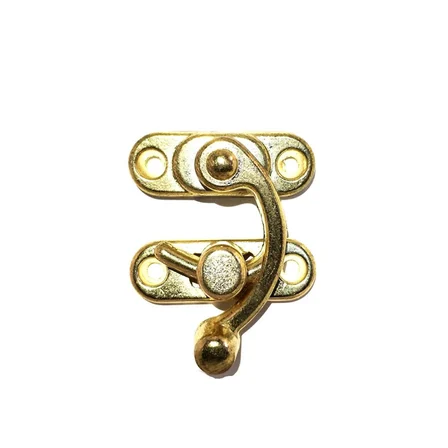 Cntma Yay Gözü, Ahşap Kutu Klipsi - Küçük 28x33 mm, Sarı, 100 Adet