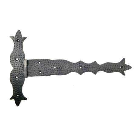 Cntma Antika Tarz Dekoratif Pirinç Kuyruklu Dövme Menteşe - 251x393 mm, Oksit