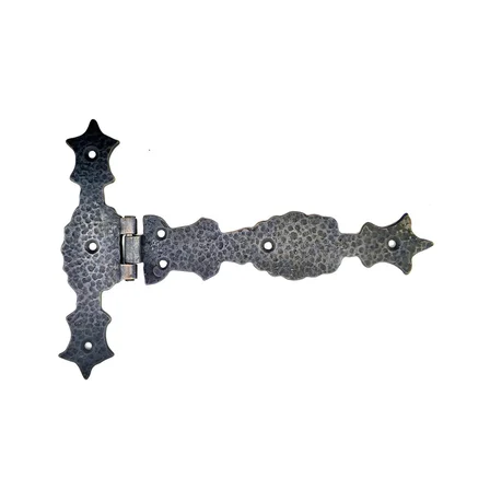 Cntma Antika Tarz Dekoratif Pirinç Kuyruklu Zambak Menteşe - 175x248 mm, Oksit