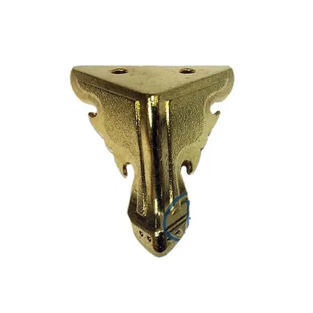 Cntma Kelebek Sandık Ayağı, Kutu Ayak 3,5 cm - Sarı, 50 Adet