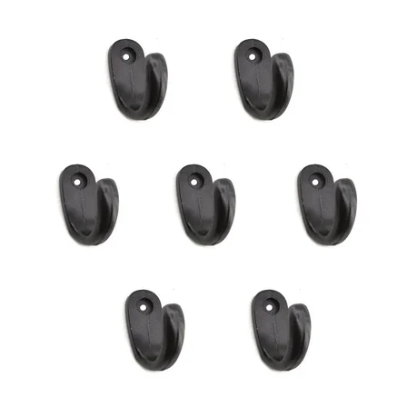 Cntma Büyük Tekli Fincan Askı, Dekor Askısı - Siyah, 12x23x30 mm