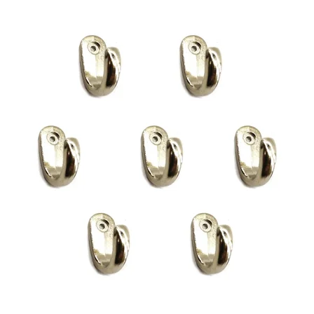 Cntma Büyük Tekli Fincan Askı, Dekor Askısı - Nikel, 12x23x30 mm