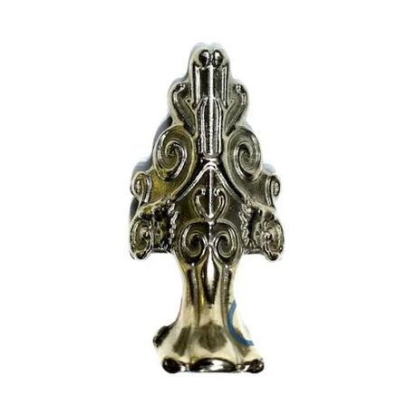 Cntma Lükens Sandık Ayağı, Kutu Ayak 4 cm - Nikel, 50 Adet