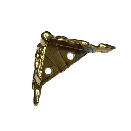 Cntma Köşe Etekli Sandık Ayağı, Kutu Ayak 1,5 cm - Sarı