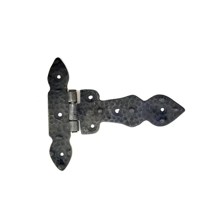 Cntma Antika Tarz Dekoratif Pirinç Kuyruklu Düğmeli Menteşe NO1 - 117x142 mm, Oksit