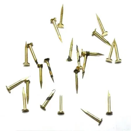 Cntma Klips, Menteşe, Ayağı Çivisi 9mm Çelik - Sarı 100gr