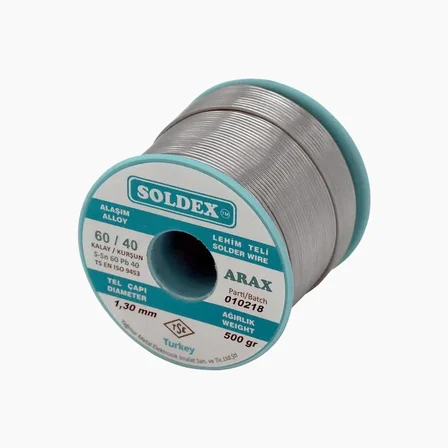 Soldex Arax 60-40 Lehim Teli 500 gr 1.3 mm - SN:60 / PB:40