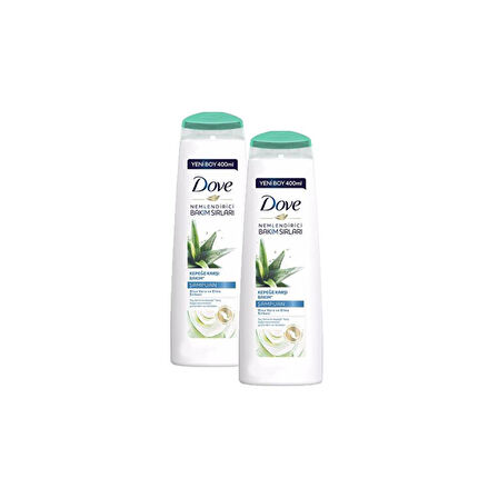 Dove Saç Bakım Şampuanı Aloe Vera Kepek Karşıtı x 2