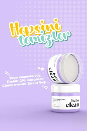 Herbaderm Hello Clean Yağ Bazlı Temizleyici Balm Hyaluronık 3d 100 Ml X 2 ADET