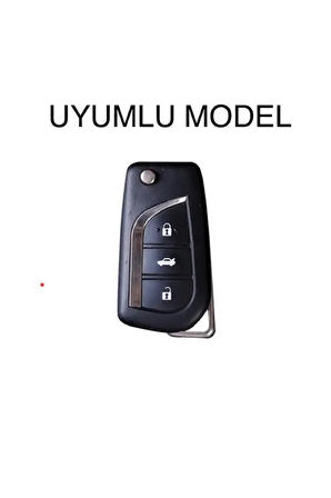 Toyota Corolla Auris Yaris Avensis Deri Anahtar Koruma Kılıfı Ve Örgü Anahtarlık